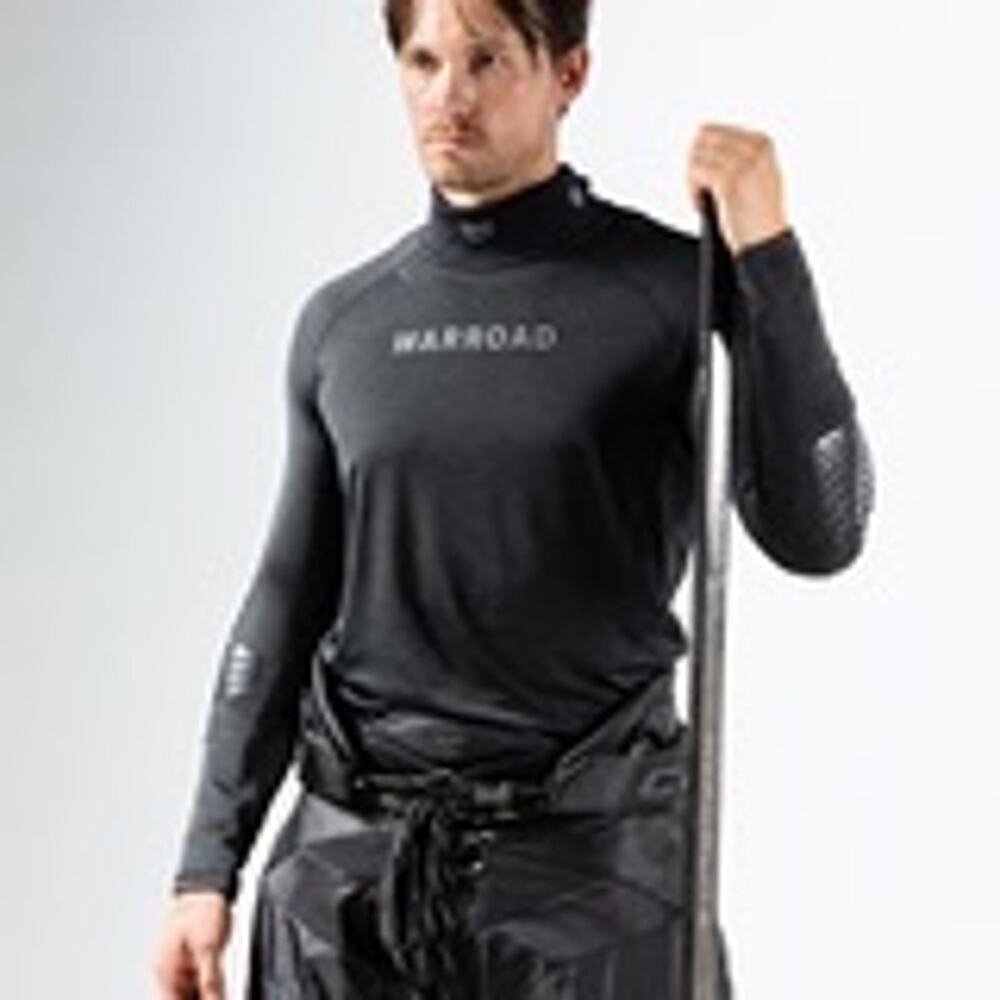 NWT Warroad Adult Hockey TILO Neck Guard Top - Size Small
